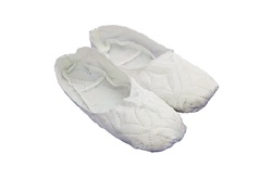Тапочки ритуальные белые